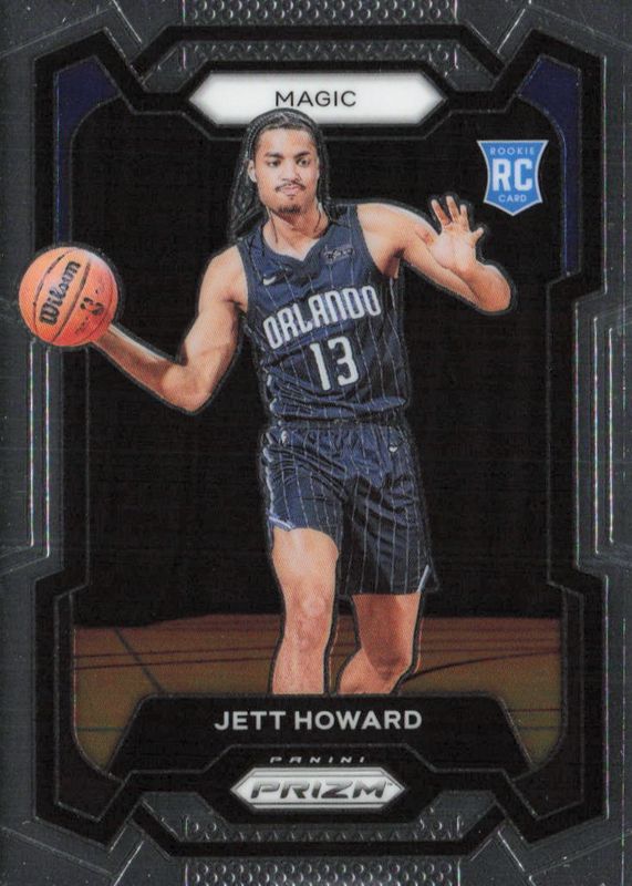 Jett Howard 2023 Prizm #132 Base Rookie RAW