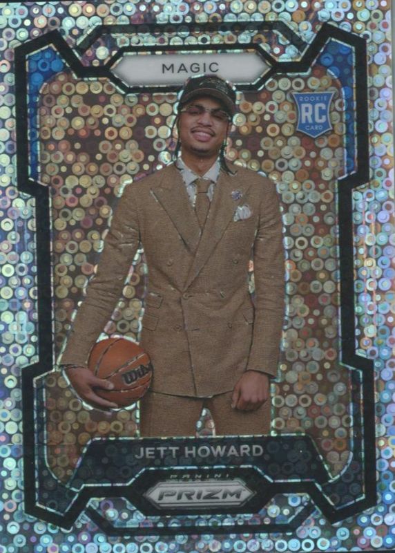 Jett Howard 2023 Prizm #132 Rookie Variation - Fast Break Rookie SGC 9