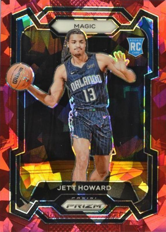 Jett Howard 2023 Prizm #132 Red Ice Rookie BGS 9.5