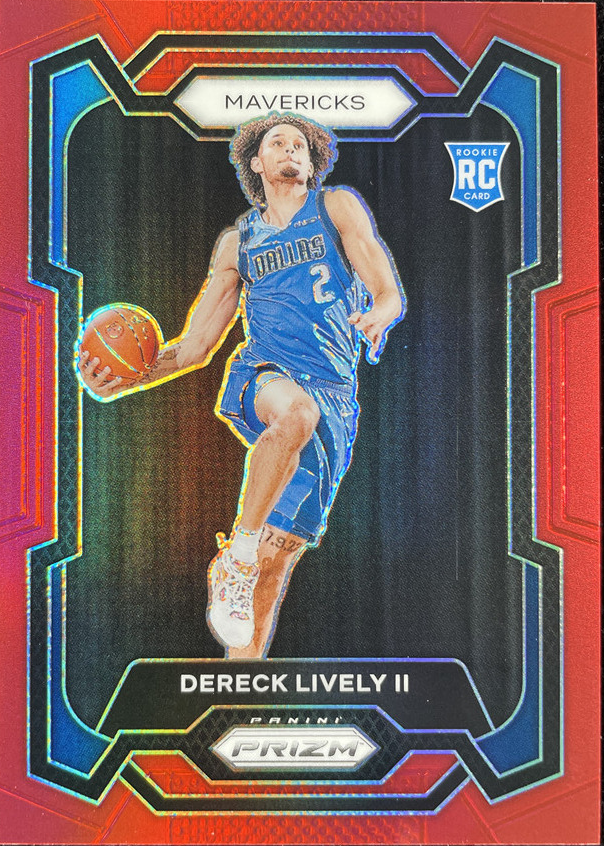 【50シリ】Panini Immaculate／ロドリゴルーキーカード！ Dereck Lively II 2023 Prizm #163 Red /299 Price Guide - Sports