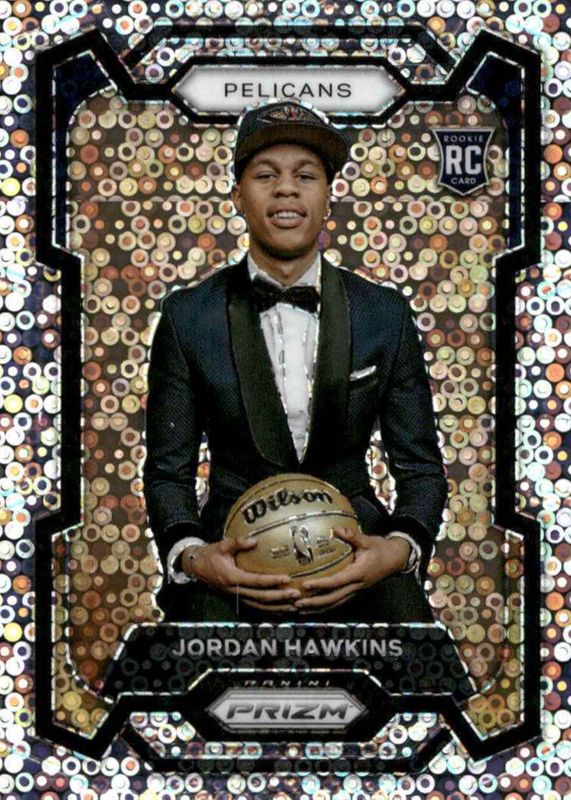 Jordan Hawkins 2023 Prizm #130 Rookie Variation - Fast Break Rookie BGS 9.5