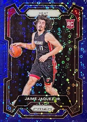 Jaime Jaquez Jr. 2023 Prizm #137 Fast Break Blue /150 Price Guide 