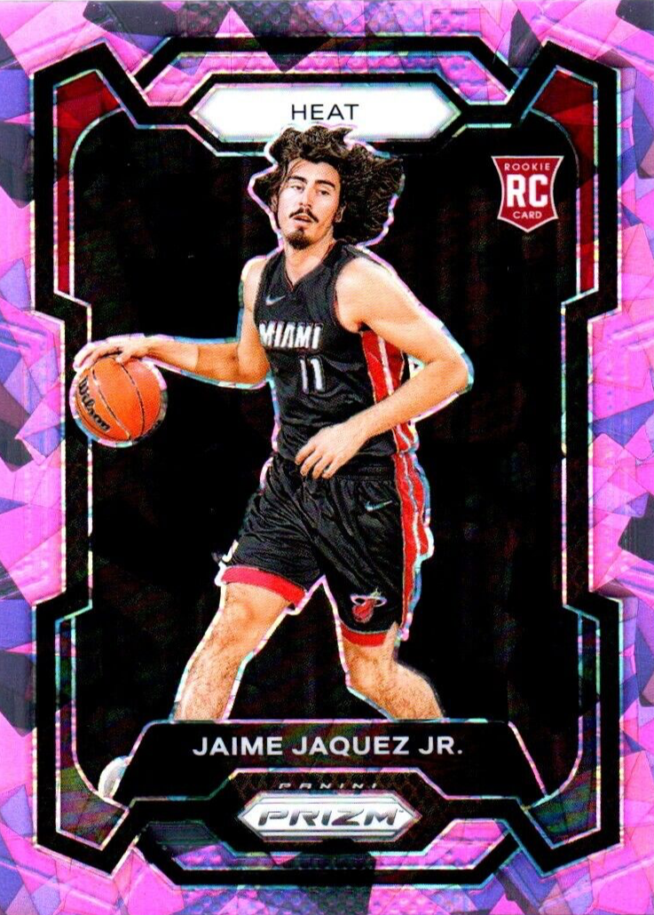 2022-23 Panini Prizm #62 Damian Lillard /50 Pink Fast Break
