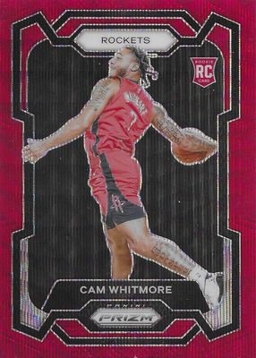 Cam Whitmore 2023 Prizm #129 Ruby Wave Price Guide - Sports Card 