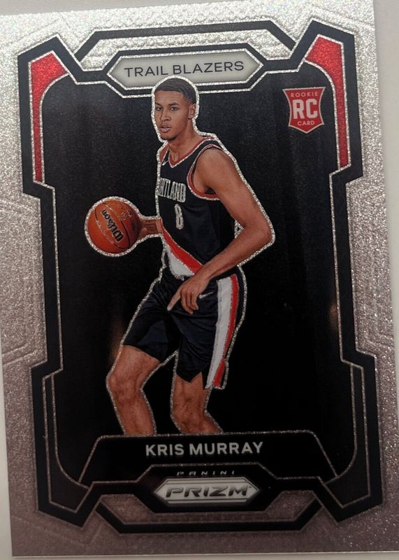 Kris Murray 2023 Prizm #142 Glitter /(SSP) Rookie PSA 10