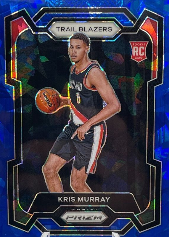 Kris Murray 2023 Prizm #142 Blue Ice /125 Rookie BGS 9