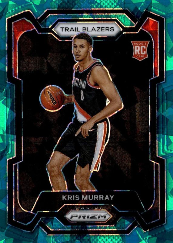 Kris Murray 2023 Prizm #142 Green Ice Rookie PSA 10