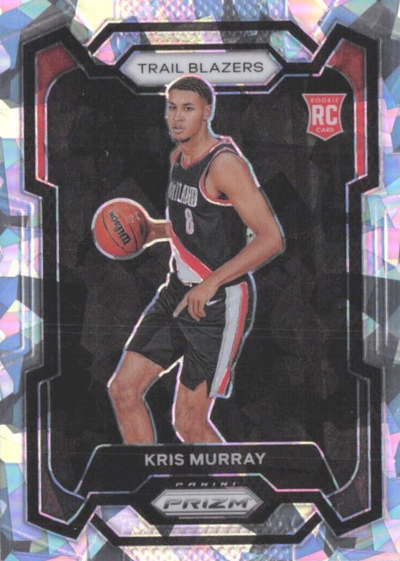 Kris Murray 2023 Prizm #142 Ice Rookie PSA 10