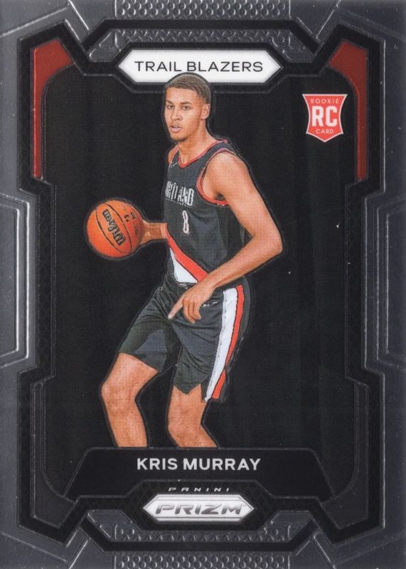 Kris Murray 2023 Prizm #142 Base Rookie PSA 9