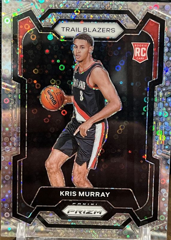 Kris Murray 2023 Prizm #142 Fast Break Rookie BGS 9