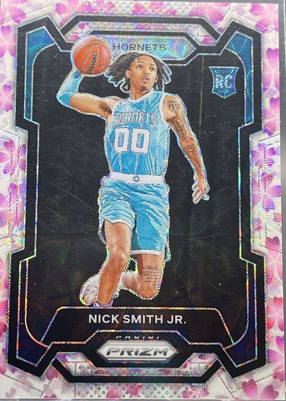 Nick Smith Jr. 2023 Prizm #135 Choice Cherry Blossom /20 Rookie PSA 9