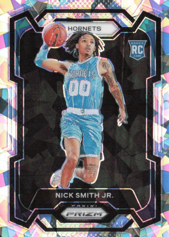 Nick Smith Jr. 2023 Prizm #135 Ice Rookie SGC 10