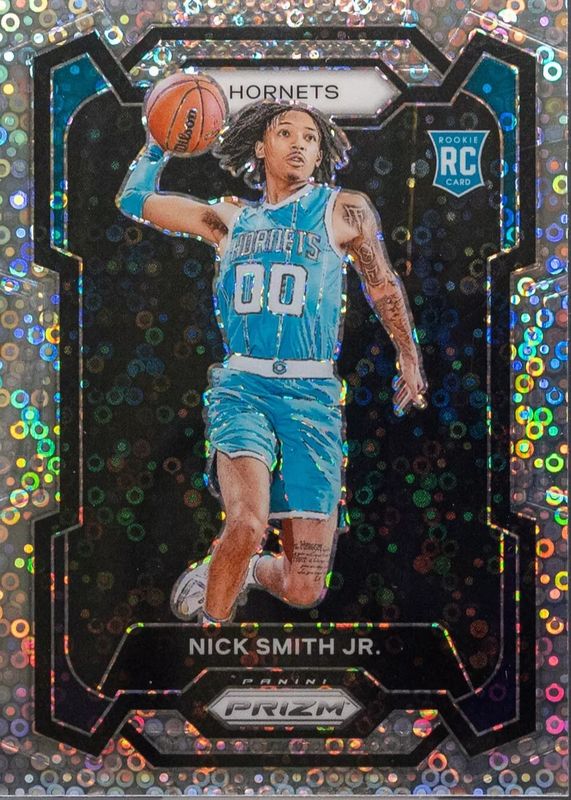 Nick Smith Jr. 2023 Prizm #135 Fast Break Rookie RAW