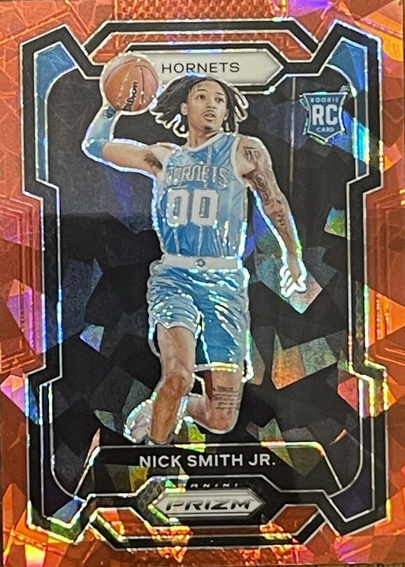 Nick Smith Jr. 2023 Prizm #135 Red Ice Rookie RAW