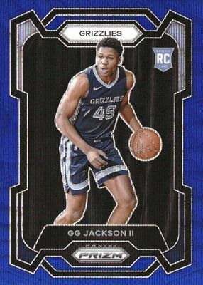 GG Jackson II 2023 Prizm #179 Blue Seismic /99 Price Guide