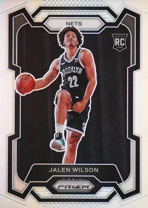 Jalen Wilson 2023 Prizm #128 Silver Rookie BGS 9