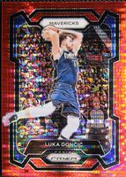 Luka Doncic 2023 Prizm #110 Red Seismic /299 Price Guide