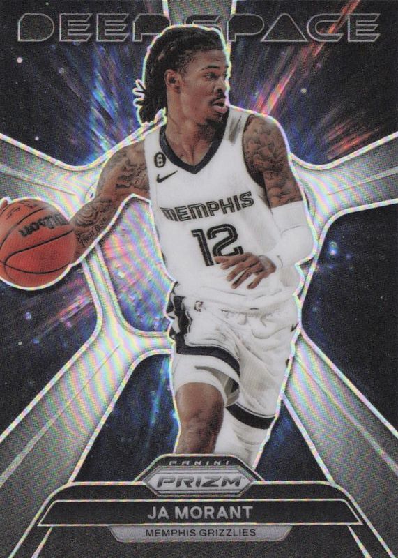 Ja Morant 2023 Prizm #8 Deep Space - Silver PSA 10