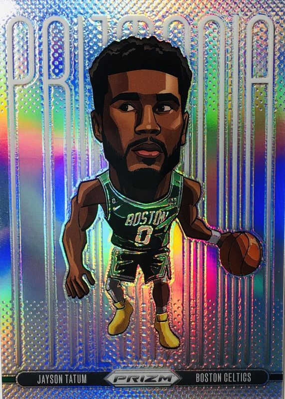 Jayson Tatum RARE GOLD REFRACTOR PRIZM INVESTMENT CARD SSP