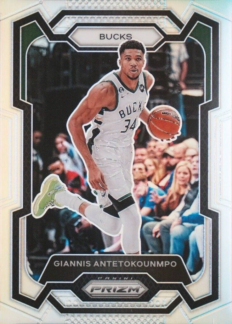 Giannis Antetokounmpo 2023 Prizm #103 Silver Price Guide - Sports 