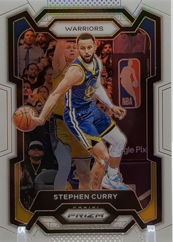 Stephen Curry 2023 Prizm #119 White /175 BGS 9