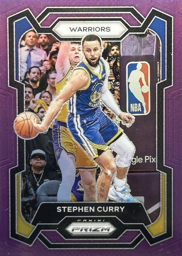 Stephen Curry 2023 Prizm #119 Purple /99 PSA 10 Price Guide 