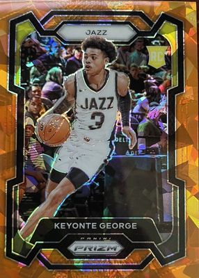 2023 Prizm #127 Orange Ice