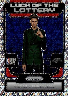 2023 Prizm #7 Luck of the Lottery - Fast Break