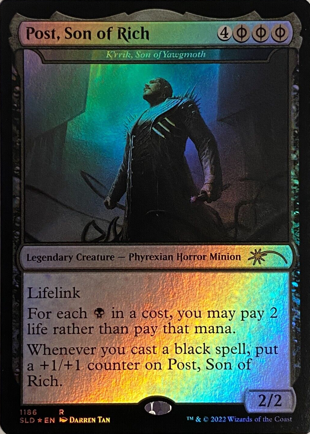post son of rich mtg card Post, Son of Rich 2023 Secret Lair Drop #1186 Foil Price Guide