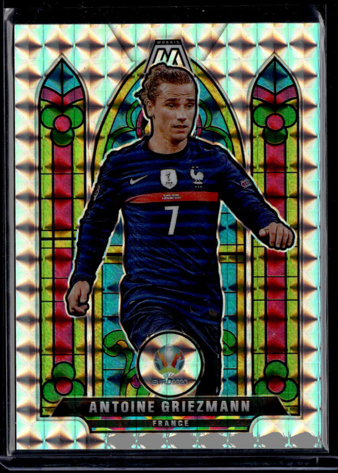 PANINI サッカーカード MOSAIC UEFA EURO PRIZM AARON RAMSEY WALES 02/10 #SM-AR 送料無料 中古 IT2 PANINI サッカーカード MOSAIC UEFA EURO PRIZM AARON RAMSEY