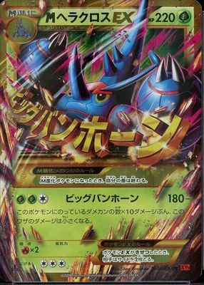 2014 Japanese XY: Rising Fist #104/096 1st Edition Holo (Secret)