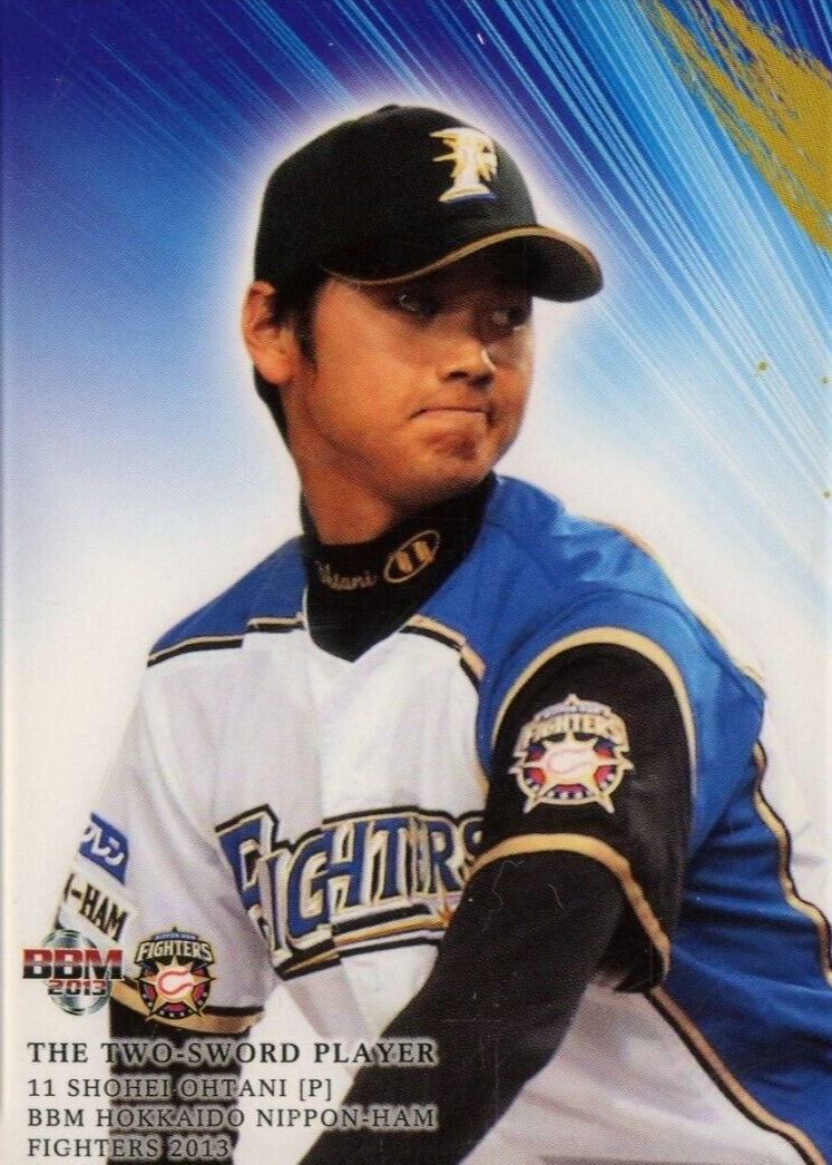 Shohei Ohtani 2013 BBM Hokkaido Nippon-Ham Fighters #F90 The Two