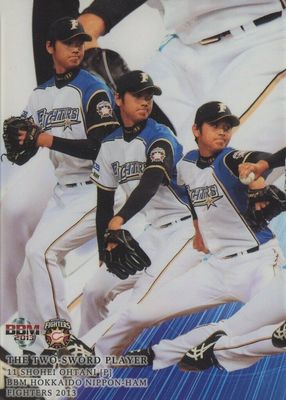 2013 BBM Hokkaido Nippon-Ham Fighters #F93 The Two-Sword Player