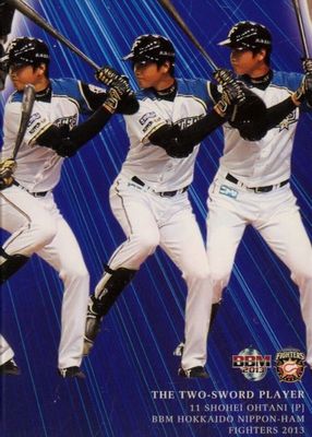 2013 BBM Hokkaido Nippon-Ham Fighters #F98 The Two-Sword Player