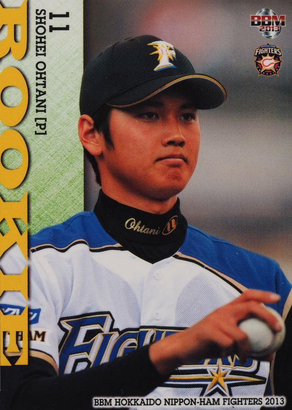 Shohei Ohtani 2013 BBM Hokkaido Nippon-Ham Fighters #F83 Base PSA 10