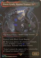 owen-grady-raptor-trainer-magic-the-gathering-cards-price-guide