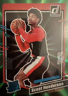 その他 SCOOT HENDERSON PRIZM DRAFT VENOM PSA10 Scoot Henderson 2023 Prizm Draft Picks #24 Venom /(SSP