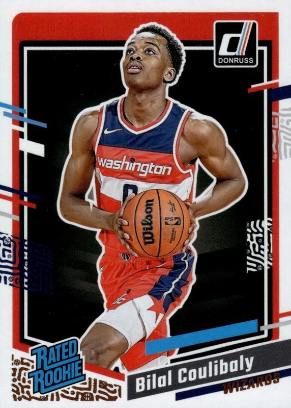 Bilal Coulibaly 2023 Donruss #225 Base Rookie PSA 10