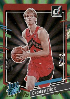 2023 Donruss #247 Holo Green Laser