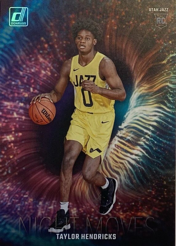 Taylor Hendricks 2023 Donruss #18 Night Moves /(SSP) Rookie RAW