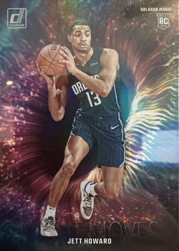 Jett Howard 2023 Donruss #21 Night Moves /(SSP) Rookie RAW