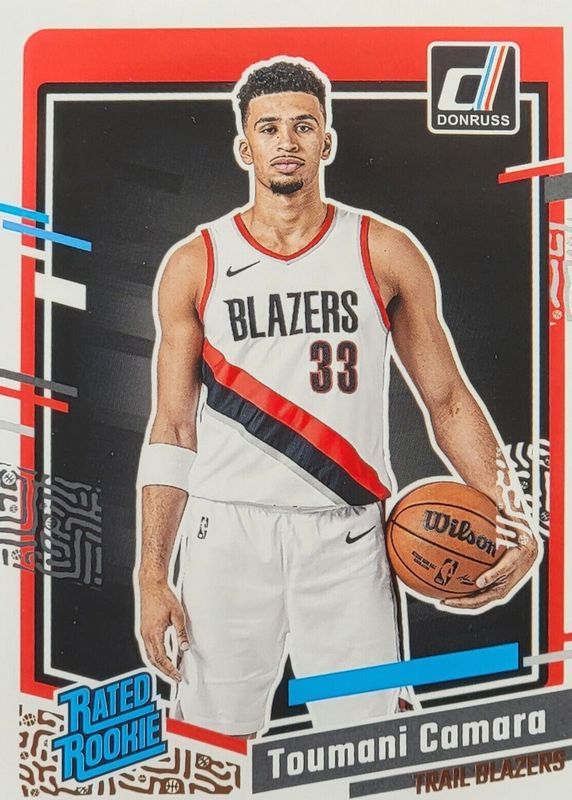 Toumani Camara 2023 Donruss #245 Base Rookie RAW