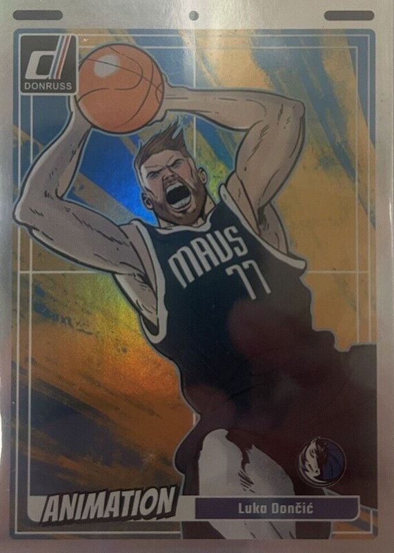 Luka Doncic 2023 Donruss #3 Animation /(SSP) PSA 10