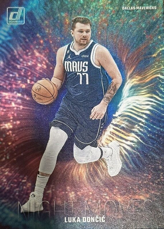 Luka Doncic 2023 Donruss #2 Night Moves /(SSP) SGC 9