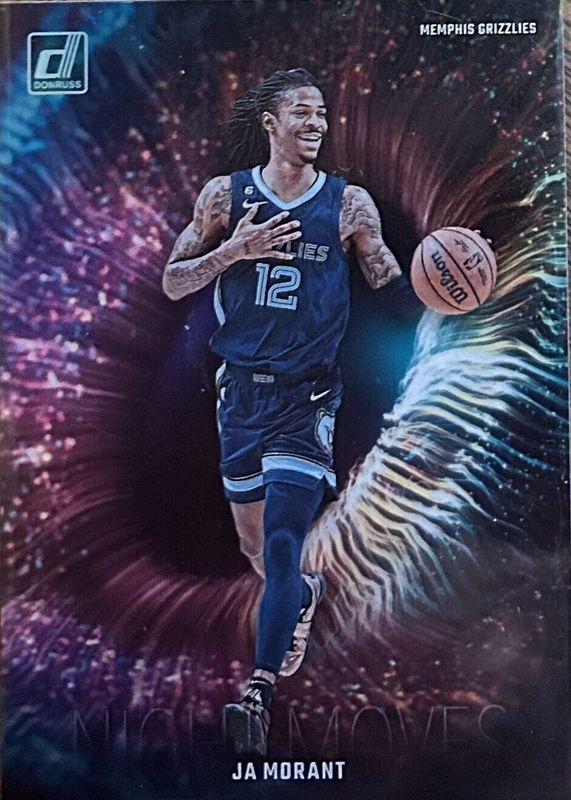 Ja Morant 2023 Donruss #3 Night Moves /(SSP) RAW