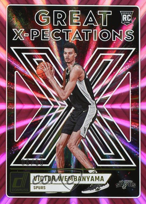 Victor - [概念盤] SAKANAQUARIUM2017 10th ANNIVERSARY Victor Wembanyama 2023 Donruss #10 Great X-Pectations - Holo