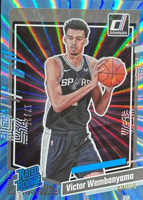 2023 Donruss #220 Holo Light Blue Laser /25