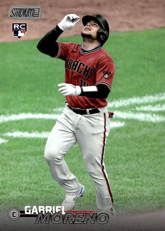 Gabriel Moreno 2023 Stadium Club #283 Base Rookie RAW