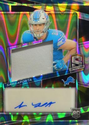 2023 Spectra #232 Rookie Patch Auto - Supernova /70