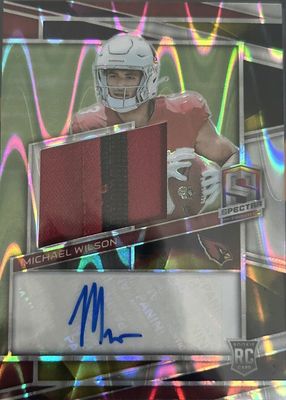 2023 Spectra #227 Rookie Patch Auto - Supernova /70